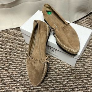 Tan Suede Espadrilles